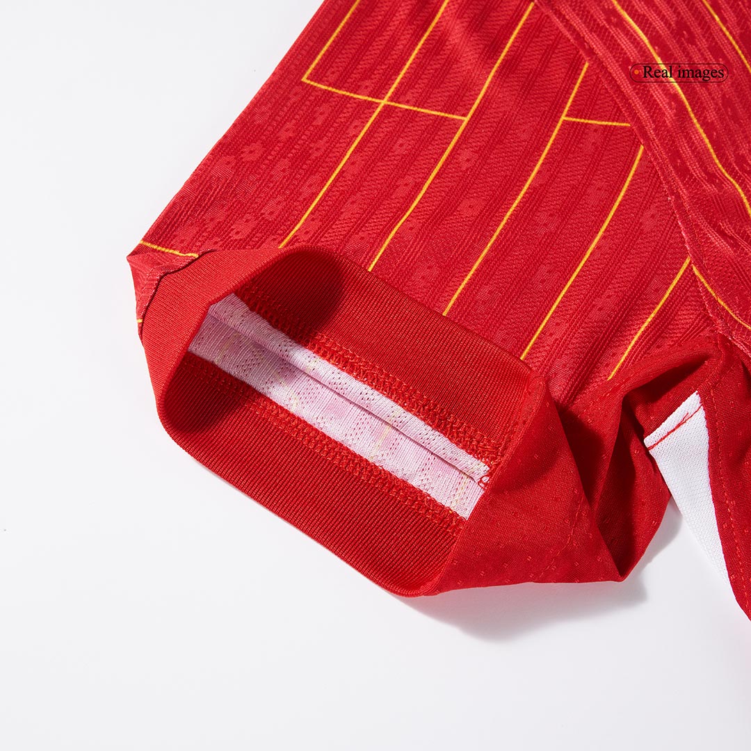 Αυθεντική ποδοσφαιρική φανέλα CHAMPIONS #20 Liverpool Home Shirt 2024/25