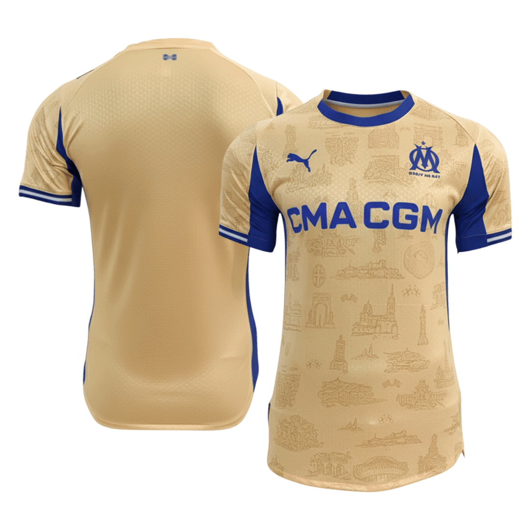 Μασσαλία φανέλα 4η φανέλα 2025/26 - Match Version