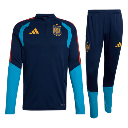 Spain Zipper Sweatshirt Kit(Top+Pants) 2026 Navy
