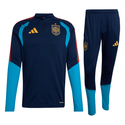 Spain Zipper Sweatshirt Kit(Top+Pants) 2026 Navy