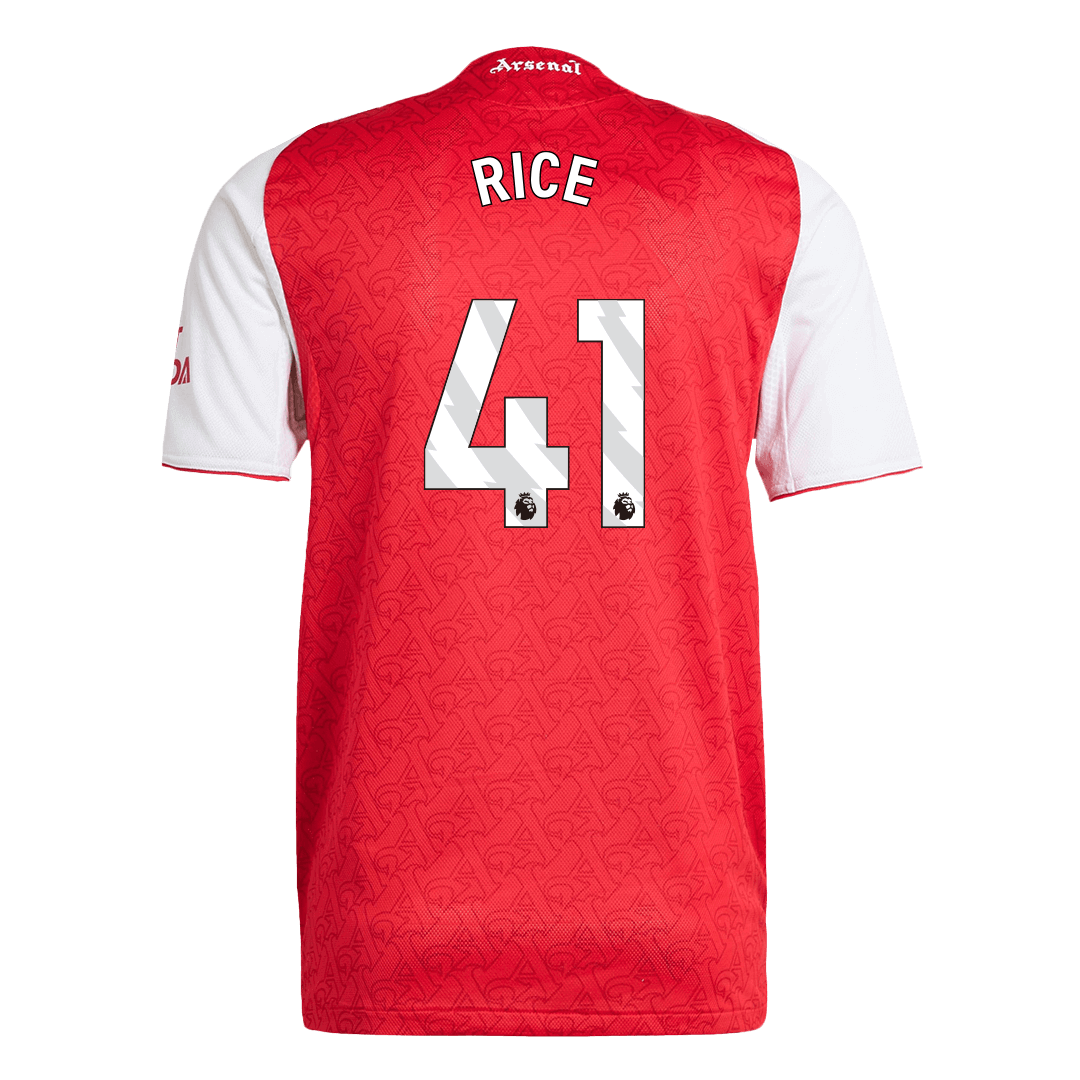 RICE #41 Αυθεντική φανέλα ποδοσφαίρου Arsenal 2025/26 Κόκκινη