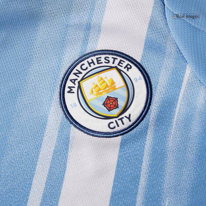 FODEN #47 Manchester City Home Soccer Jersey 2025/26 Blue
