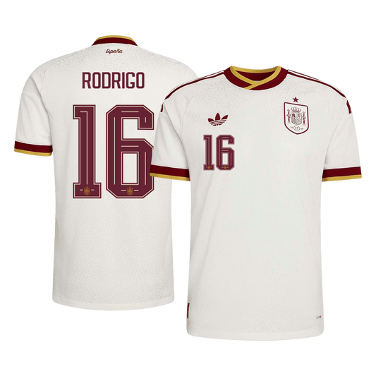 Ισπανία φανέλα Εκτός Παγκόσμιο Κύπελλο 2026 RODRIGO #16 - Match Version