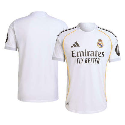 Authentic Real Madrid Jersey Custom Soccer Jersey Home 2025/26