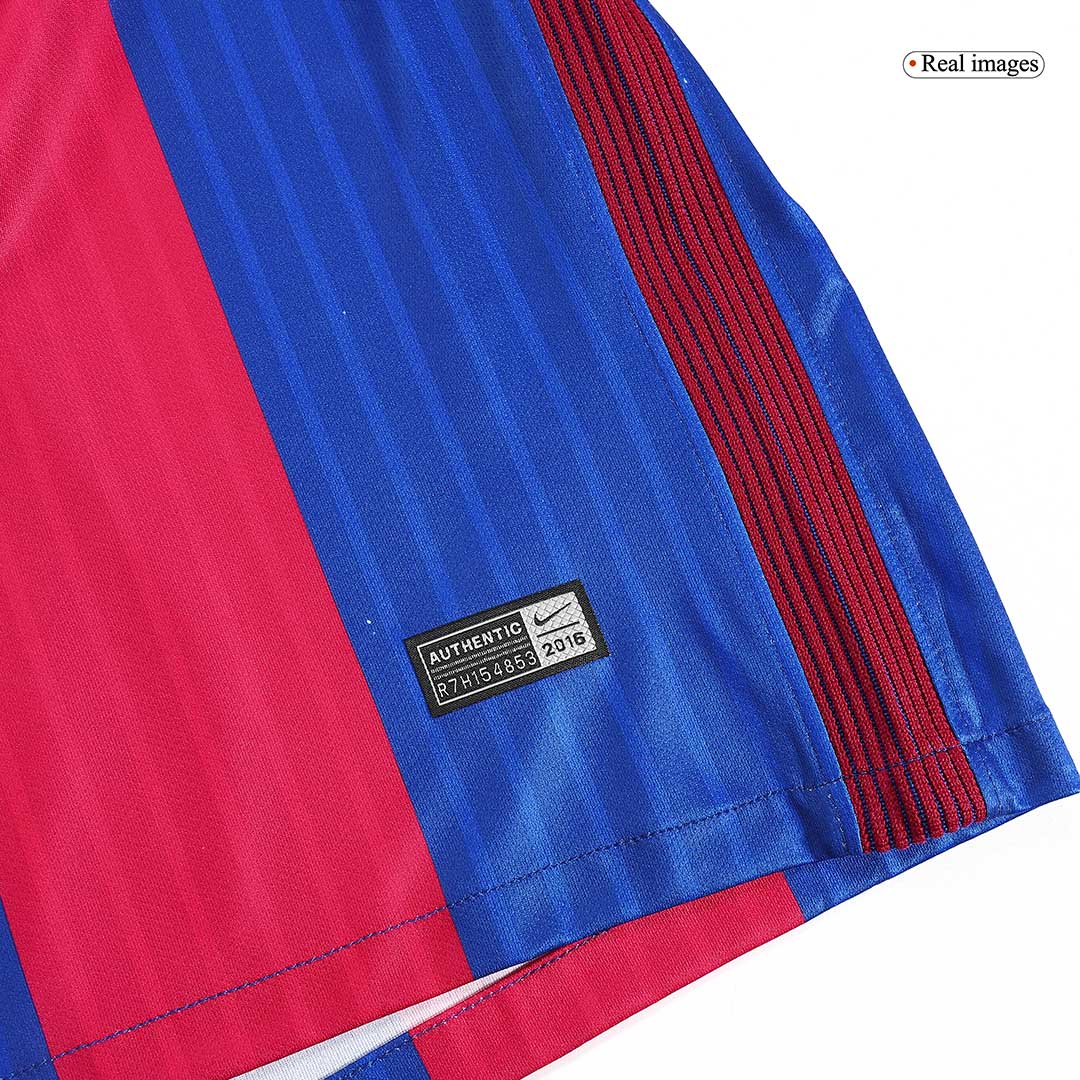 Μπαρτσελόνα Ρετρό φανέλα Εντός 2016/17 MESSI #10