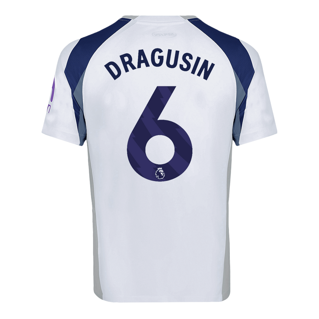 Tottenham Hotspur DRAGUSIN #6 Εντός Έδρας Φανέλα Ποδοσφαίρου 2025/26