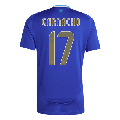 GARNACHO #17 Προσαρμοσμένη φανέλα Argentina Soccer Jersey Away 2024