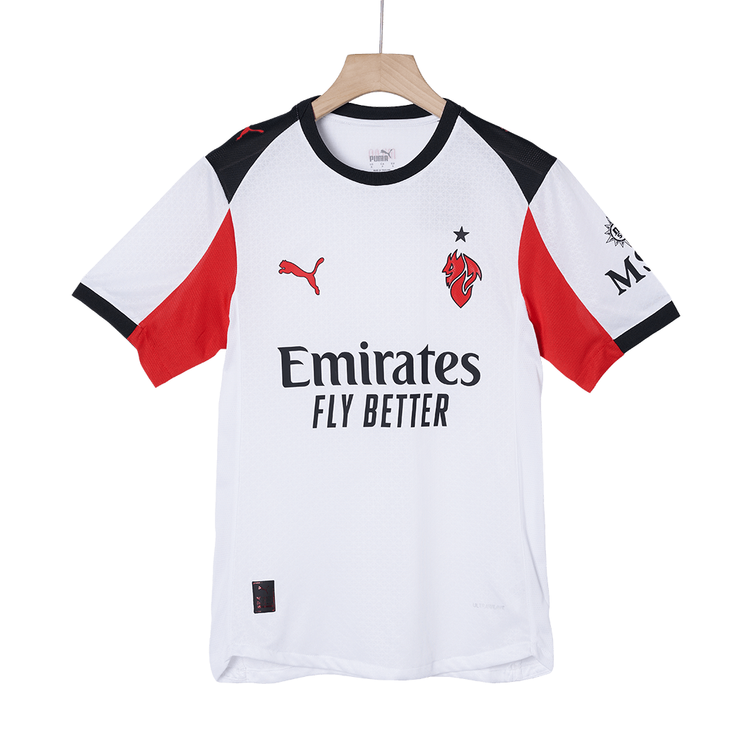 AC Milan Authentic Away Soccer Jersey 2025/26 White