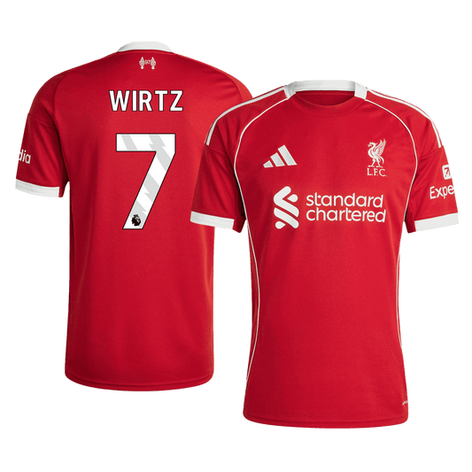 WIRTZ #7 Liverpool Εντός Έδρας Φανέλα Ποδοσφαίρου 2025/26