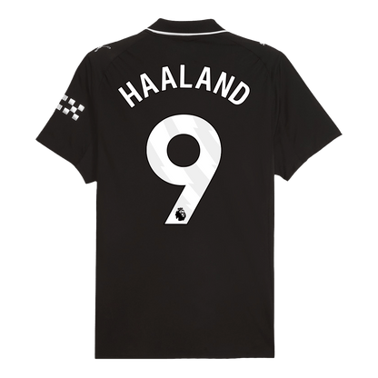 Μάντσεστερ Σίτι φανέλα Εκτός 2025/26 HAALAND #9 - Match Version