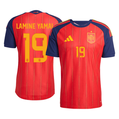 Ισπανία φανέλα Εντός Παγκόσμιο Κύπελλο 2026 LAMINE YAMAL #19 - Match Version