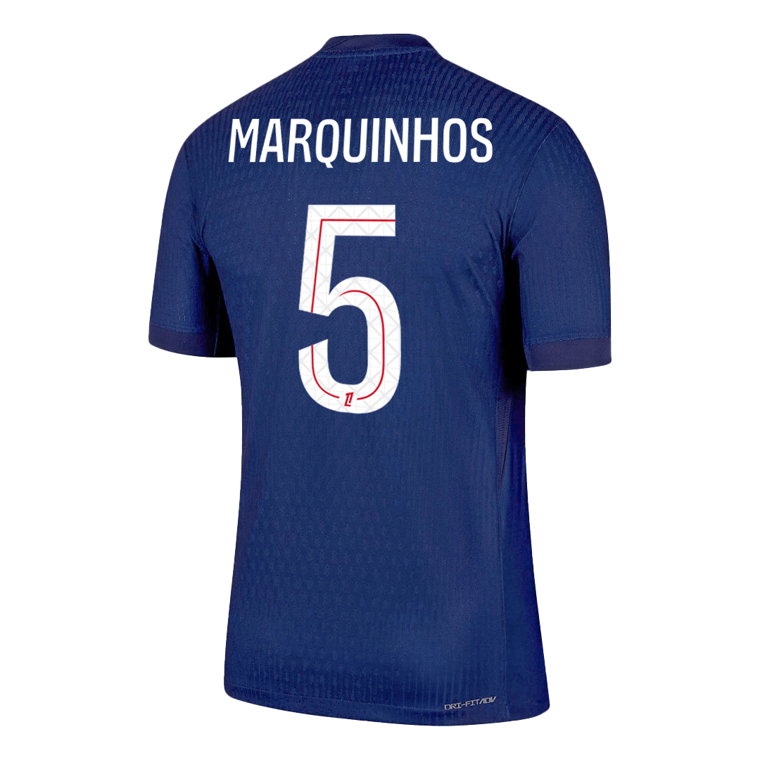 PSG φανέλα Εντός 2025/26 MARQUINHOS #5 - Match Version