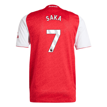 SAKA #7 Αυθεντική φανέλα εντός έδρας ποδοσφαίρου Arsenal 2025/26 Κόκκινο