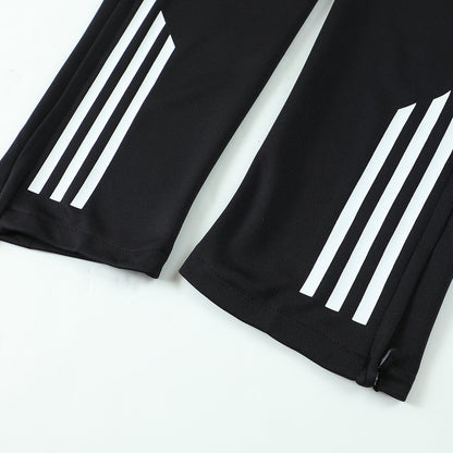 Real Madrid x MARVEL Zipper Sweatshirt Kit(Top+Pants) 25/26 Black