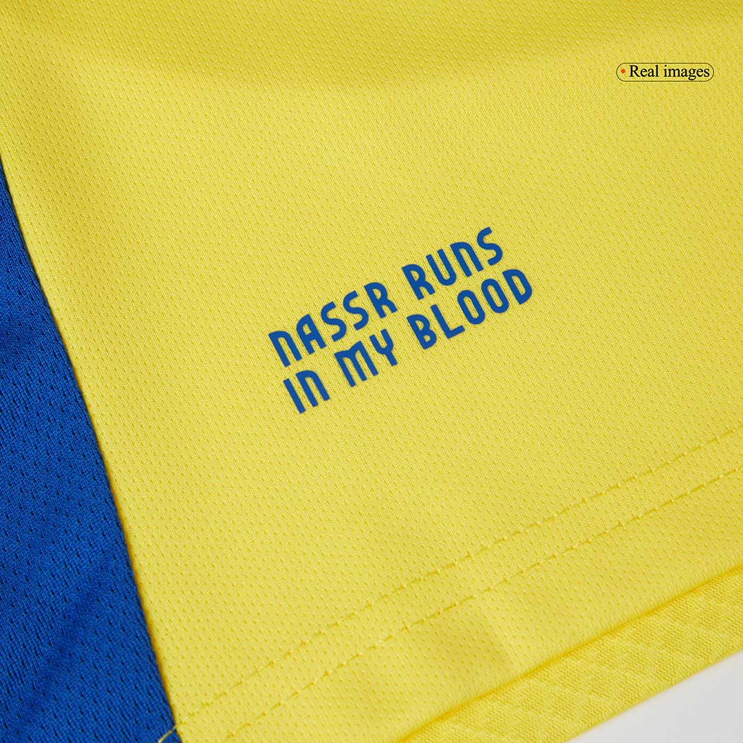 Al Nassr Jersey Custom RONALDO #7 Ποδοσφαιρικό Jersey Home 2024/25