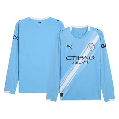 Φανέλα εντός έδρας με μακριά μανίκια Manchester City 2025/26