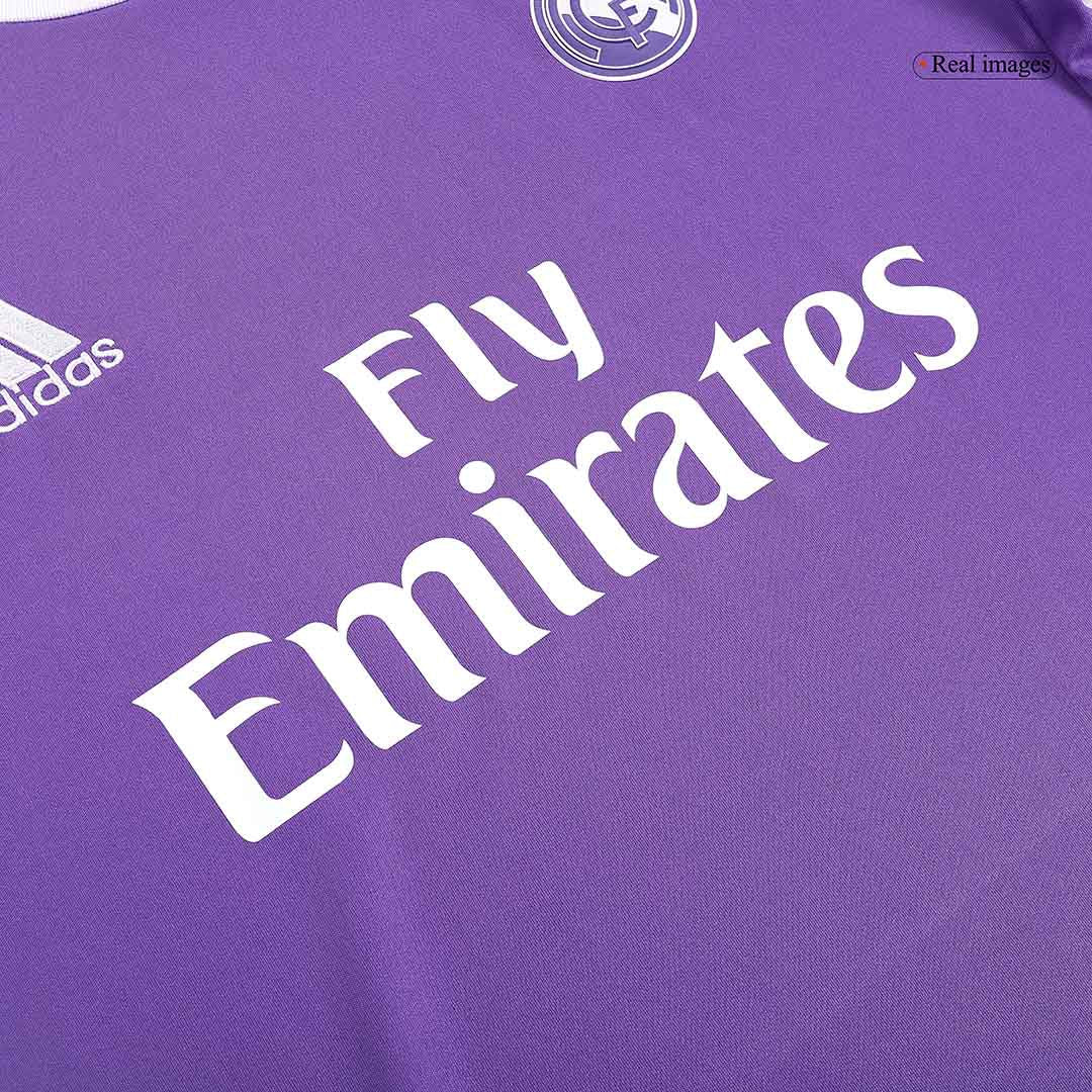 SERGIO RAMOS #4 Retro Real Madrid Jersey Away Soccer Shirt 2016/17