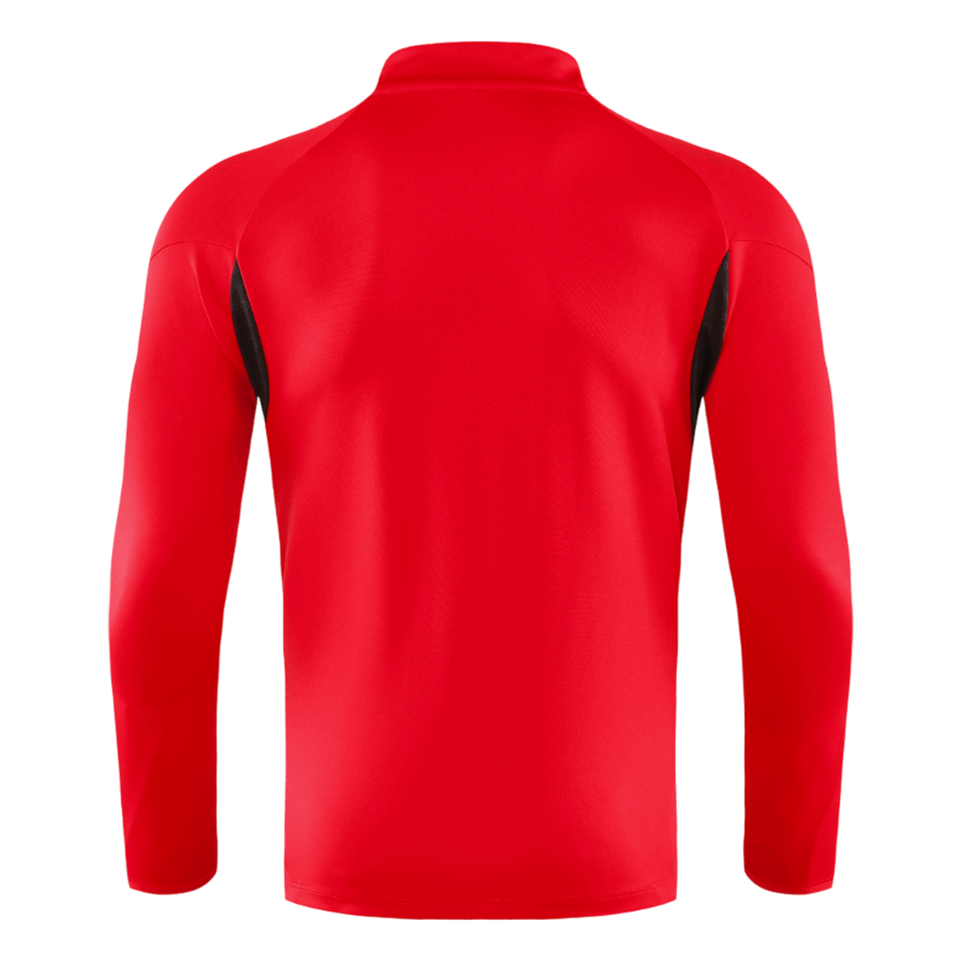 Arsenal 1/4 Zip Tracksuit 2025/26 Kids Red