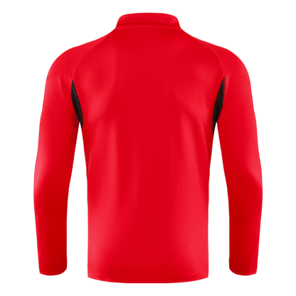Arsenal 1/4 Zip Tracksuit 2025/26 Kids Red