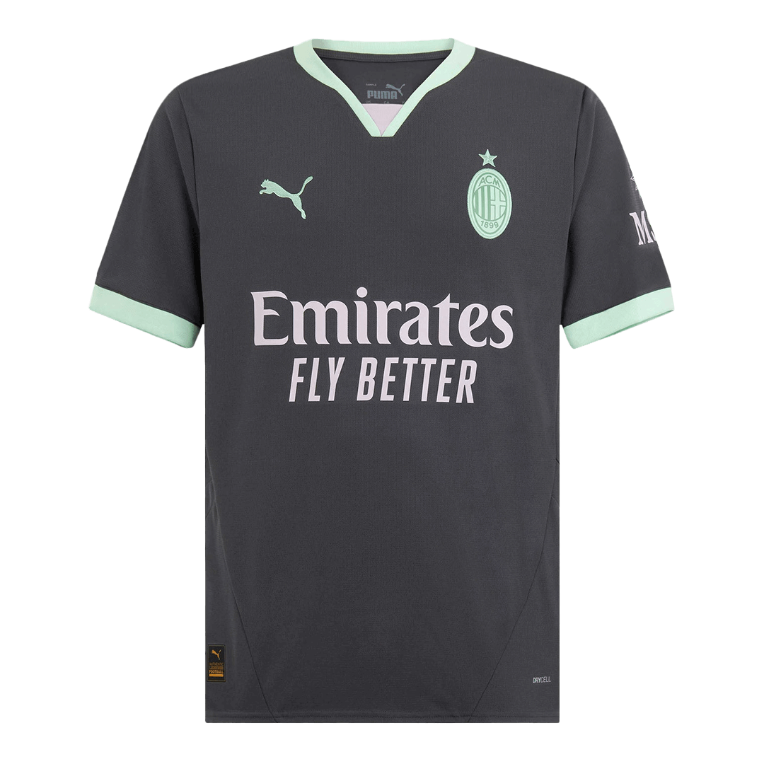 RAFA LEAO #10 Φανέλα Ποδοσφαίρου AC Milan Third Away Custom Shirt 2024/25