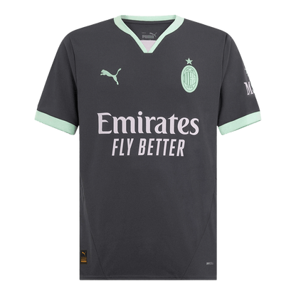 RAFA LEAO #10 Φανέλα Ποδοσφαίρου AC Milan Third Away Custom Shirt 2024/25