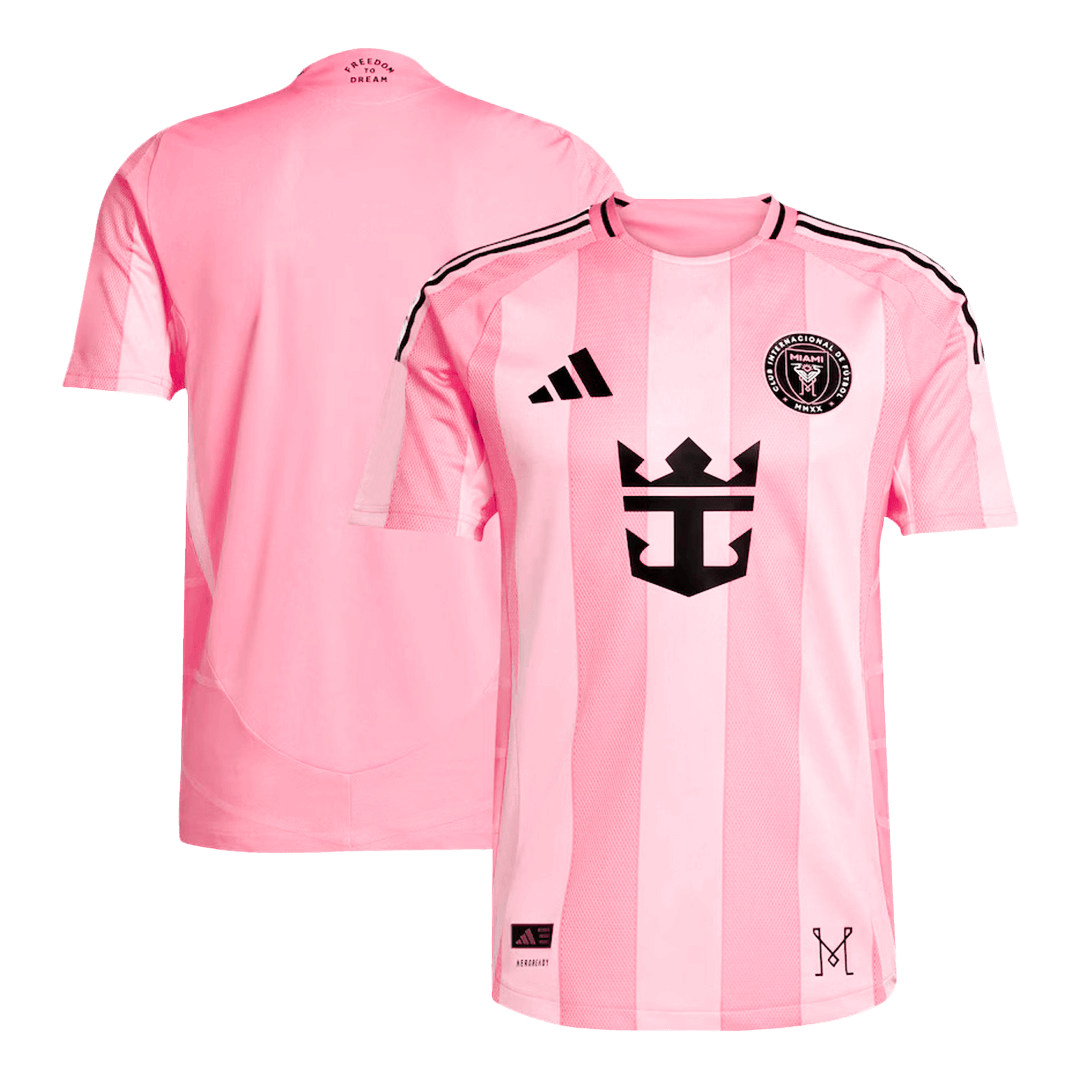 Αυθεντική ποδοσφαιρική φανέλα Inter Miami CF Home 2025 - Παγκόσμιο Κύπελλο Συλλόγων