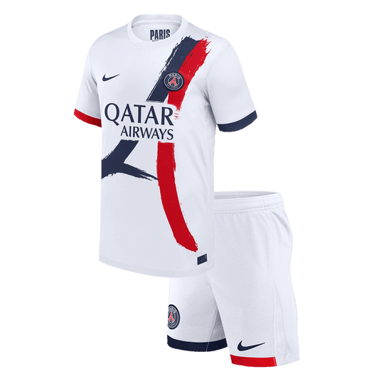 Gift-PSG Away Kids Soccer Jerseys Kit 2024/25