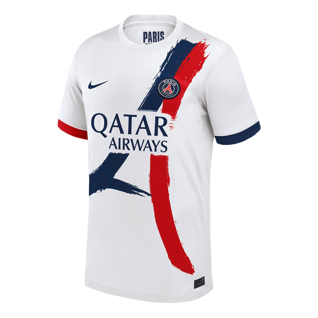 PSG KVARATSKHELIA #7 PSG Soccer Jersey Away Custom Shirt 2024/25 - UCL