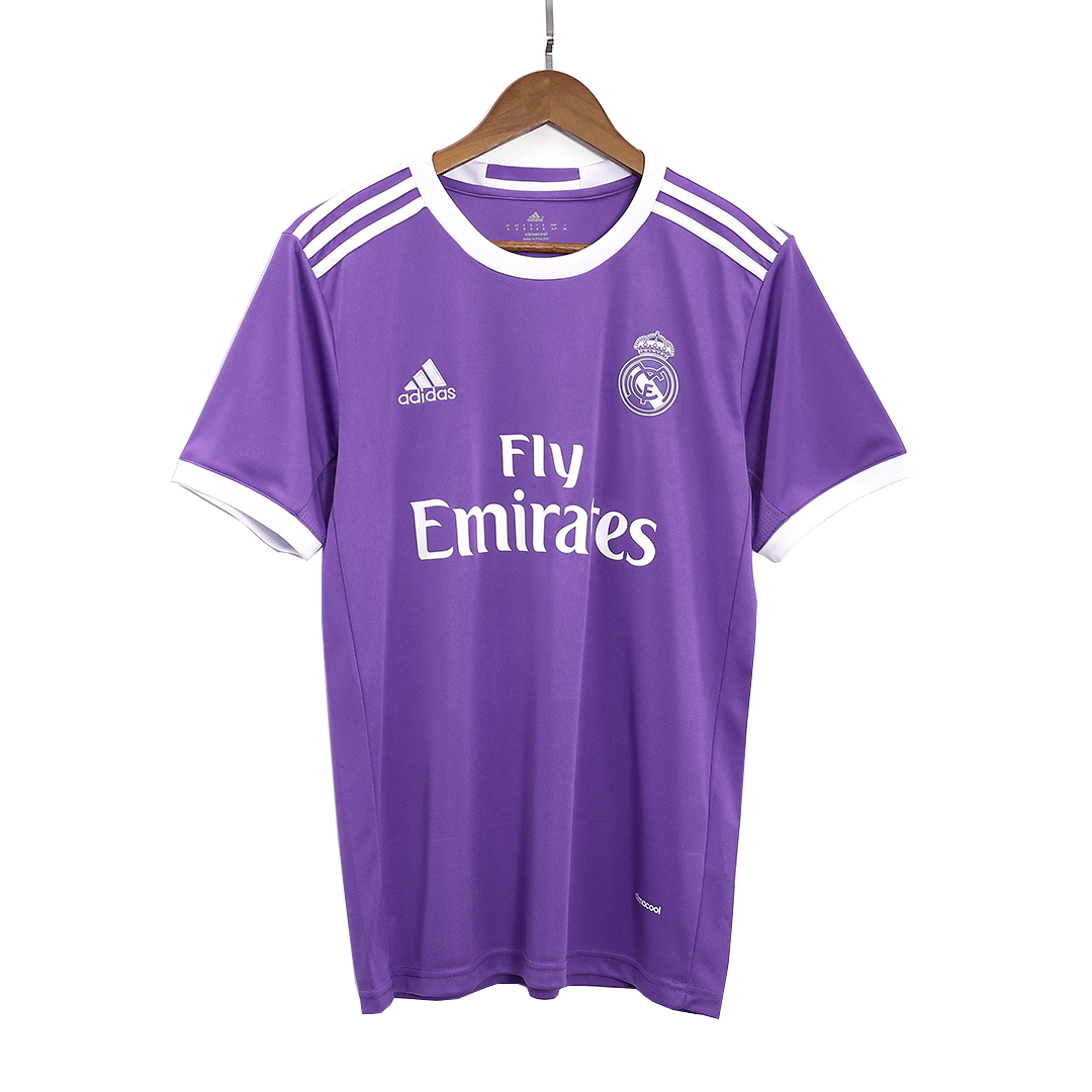 BENZEMA #9 Real Madrid Retro Jersey Away Soccer Shirt 2016/17