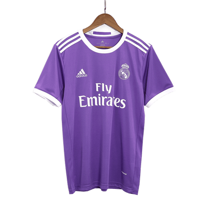 BENZEMA #9 Ρετρό φανέλα Ρεάλ Μαδρίτης Εκτός έδρας ποδοσφαιρική φανέλα 2016/17