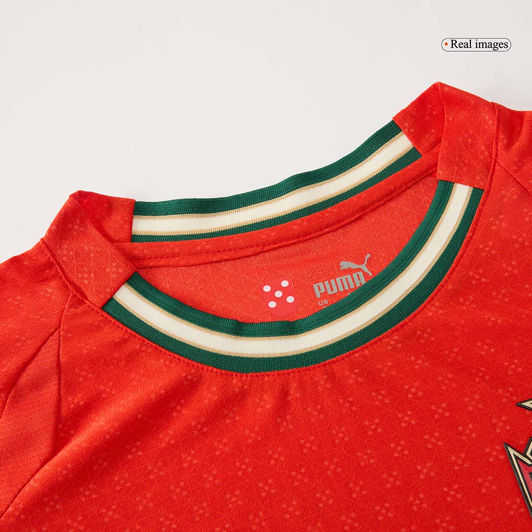 Authentic Portugal Home Soccer Jersey 2025 Red