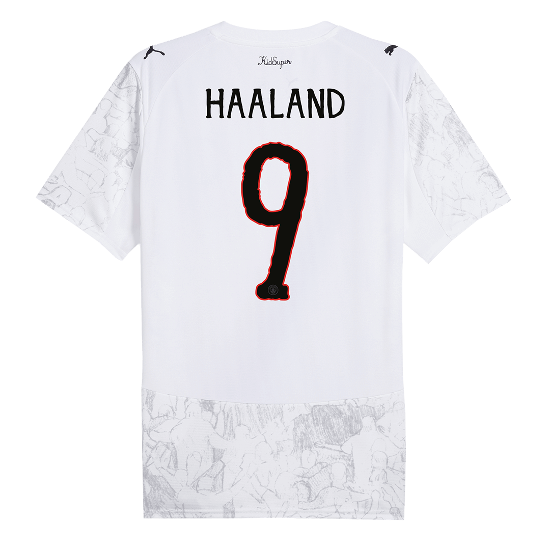 Φανέλα KidSuper Manchester City 2025/26 – Club World Cup με το όνομα HAALAND #9