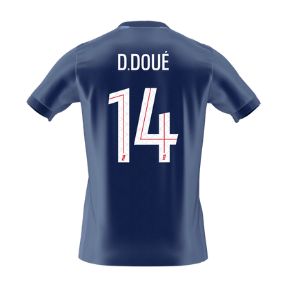 PSG φανέλα Εντός 2025/26 D.DOUÉ #14 - Premium