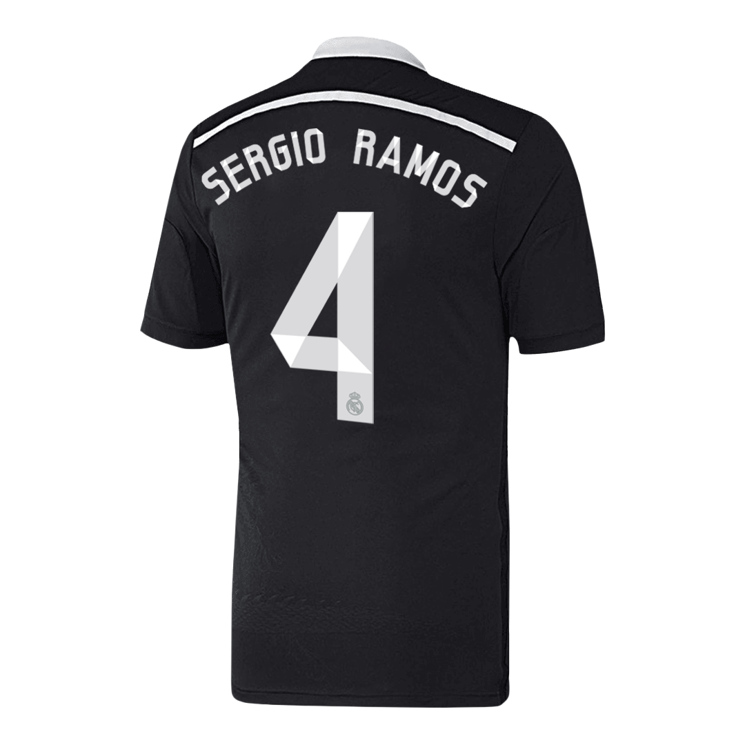 Ρεάλ Μαδρίτης Ρετρό φανέλα 3η φανέλα 2014/15 SERGIO RAMOS #4