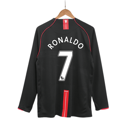 Manchester United RONALDO #7 Retro Jersey Away Soccer Shirt 2007/08