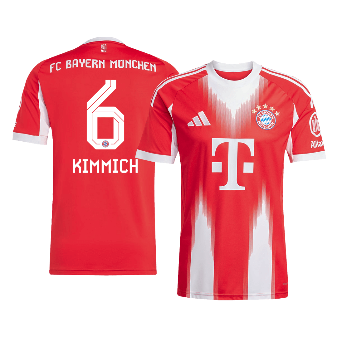 Men's Bayern Munich KIMMICH #6 Home Soccer Jersey 2025/26