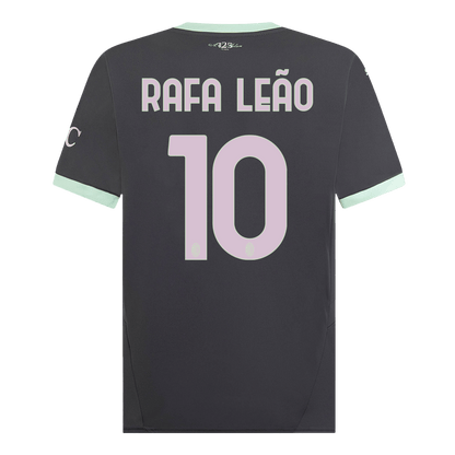 RAFA LEAO #10 Φανέλα Ποδοσφαίρου AC Milan Third Away Custom Shirt 2024/25