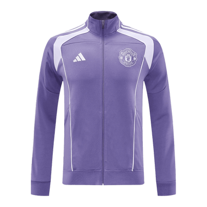 Manchester United Track Jacket 2025/26 - Purple