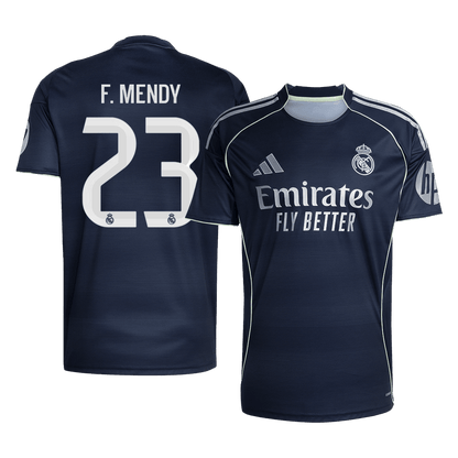 Ρεάλ Μαδρίτης φανέλα Εκτός 2025/26 F.MENDY #23 - Premium