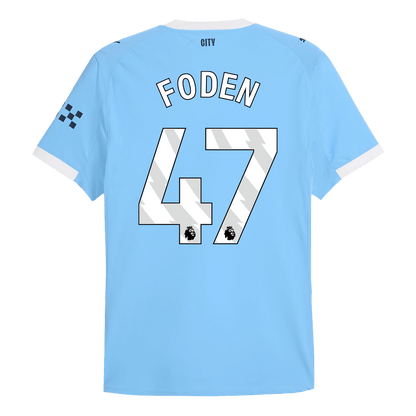 FODEN #47 Αυθεντική φανέλα ποδοσφαίρου Manchester City 2025/26 Μπλε