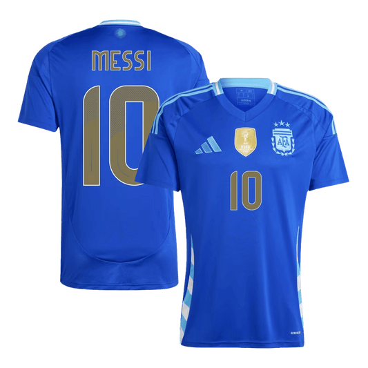 Προσαρμοσμένη φανέλα MESSI Νο 10 στην Αργεντινή Ποδοσφαιρική Τζέρσεϊ Away 2024