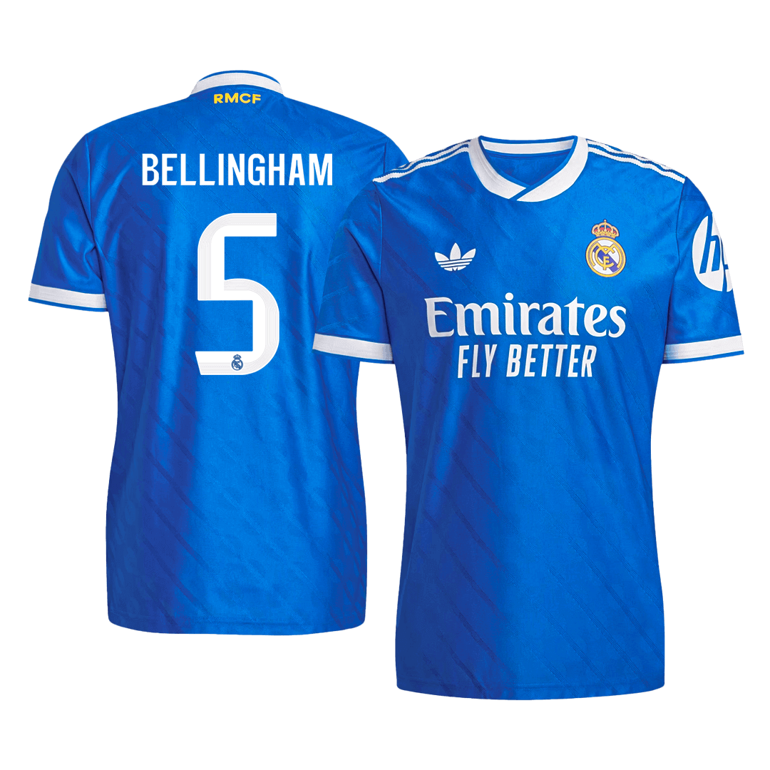 Ρεάλ Μαδρίτης φανέλα 3η φανέλα 2025/26 BELLINGHAM #5 - Match Version