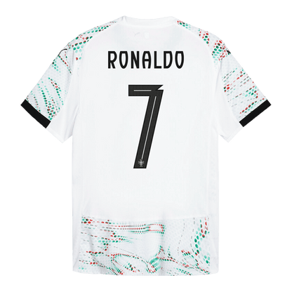 Αυθεντική φανέλα RONALDO #7 Soccer Jersey Portugal Away 2025