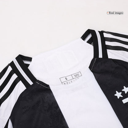 Authentic  VLAHOVI?  #9 Juventus Home Soccer Jersey 2024/25 - Save The Children Sponsor