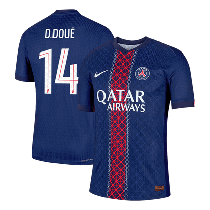D.DOUÉ #14 PSG Γνήσια Εντός Έδρας Ποδοσφαιρική Φανέλα 2025/26