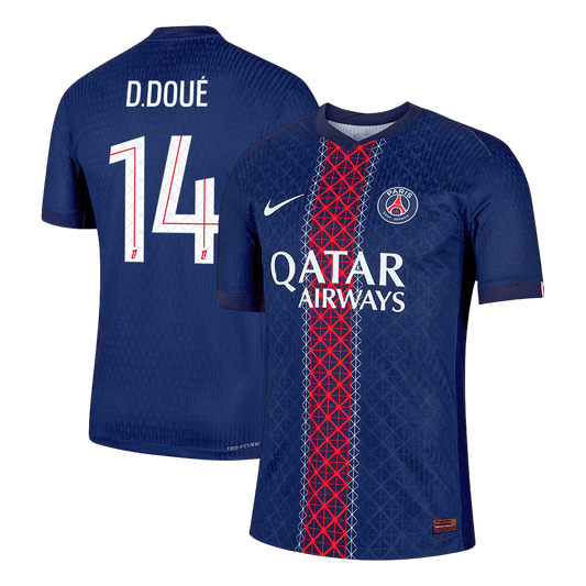 D.DOUÉ #14 PSG Γνήσια Εντός Έδρας Ποδοσφαιρική Φανέλα 2025/26