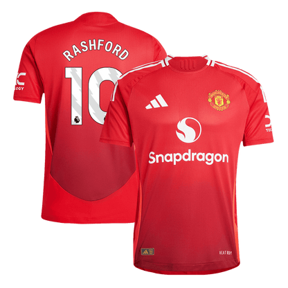 Αυθεντική φανέλα RASHFORD #10 Soccer Jersey Manchester United 2024/25