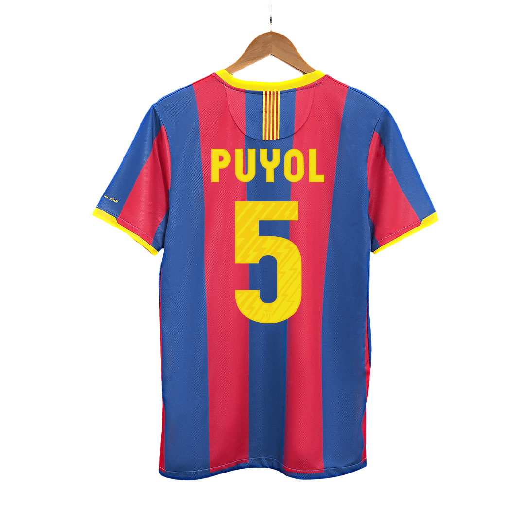 Μπαρτσελόνα Ρετρό φανέλα Εντός 2010/11 PUYOL #5