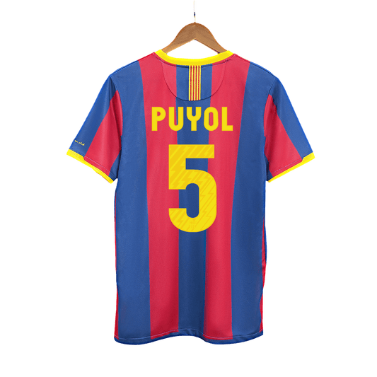 Μπαρτσελόνα Ρετρό φανέλα Εντός 2010/11 PUYOL #5