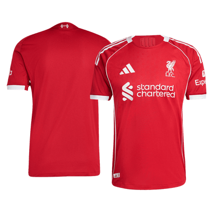 Liverpool Home Authentic Soccer Jersey 2025/26